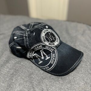 Robin Ruth Miami ball cap. Excellent used condition, has makeup stain inside cap